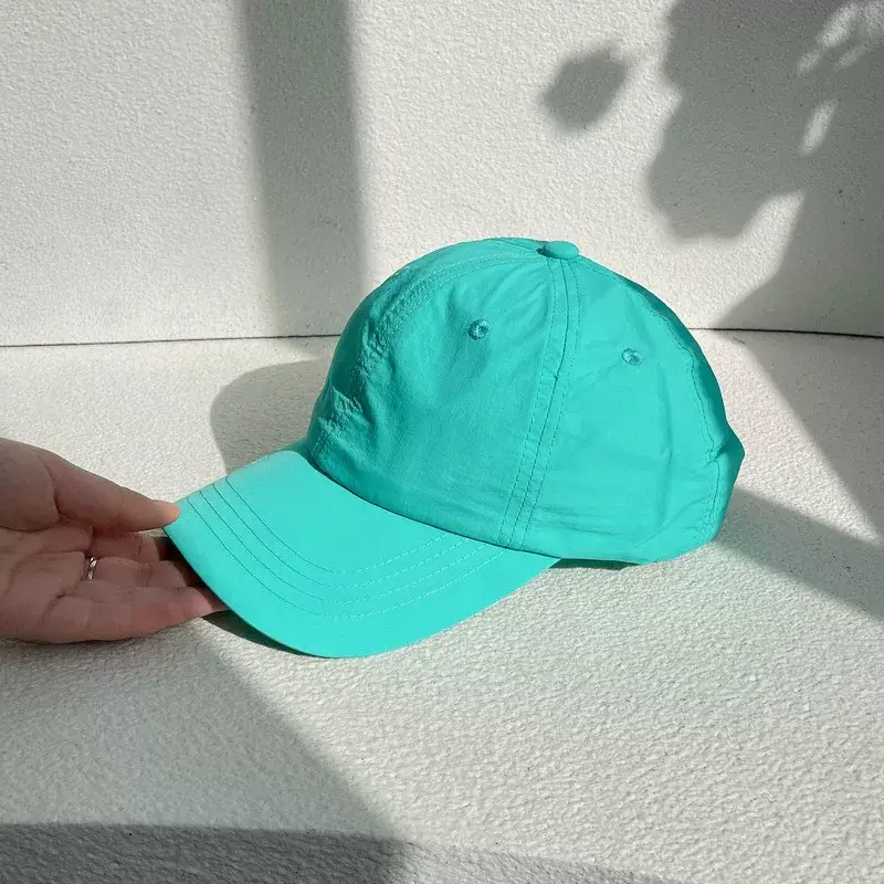 Purple Thin Baseball Cap for Women Washable Sun Hat — feature 54