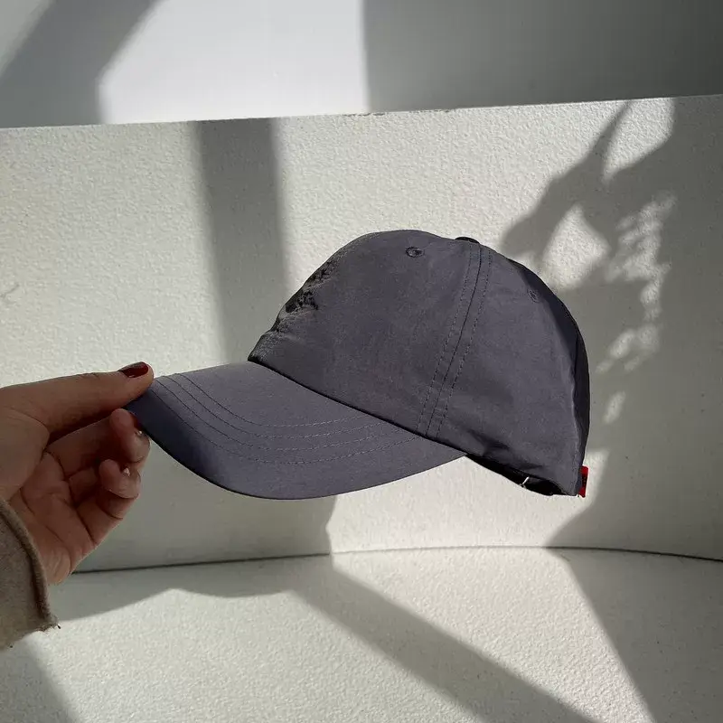 Purple Thin Baseball Cap for Women Washable Sun Hat — feature 60