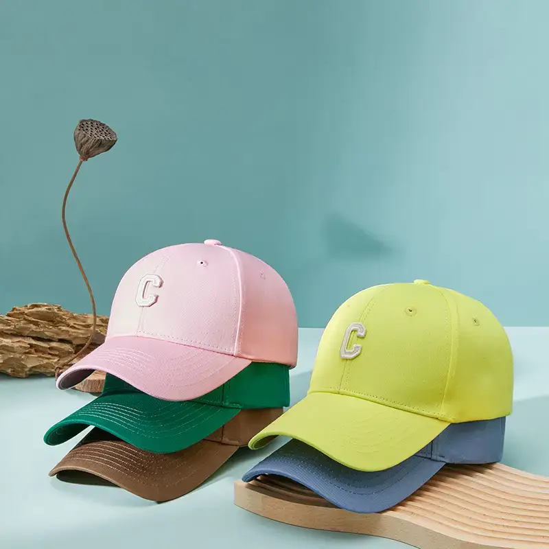 Men's White C Logo Cap Spring Summer - Image 38