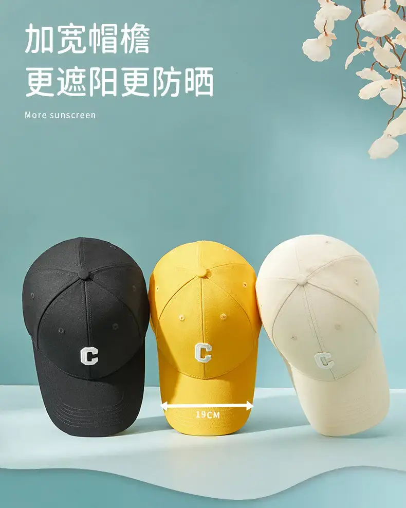 Men's White C Logo Cap Spring Summer — feature 10