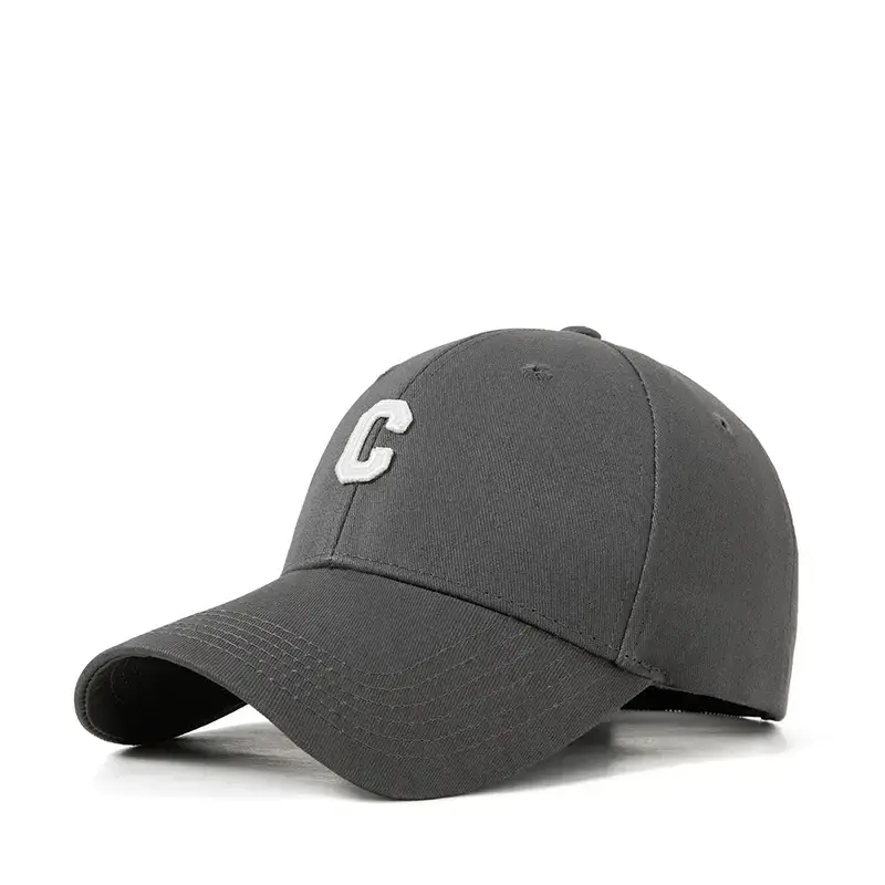 Men's White C Logo Cap Spring Summer - Image 12