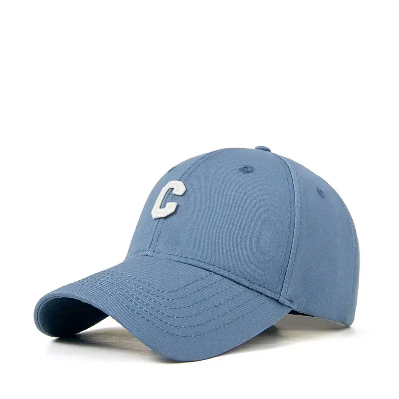 Men's White C Logo Cap Spring Summer - Image 15
