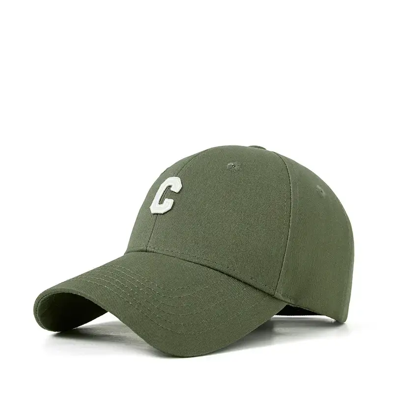 Men's White C Logo Cap Spring Summer - Image 33