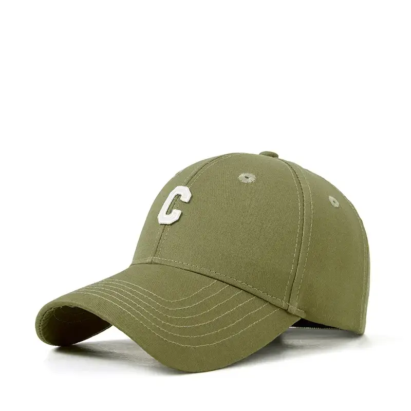 Men's White C Logo Cap Spring Summer - Image 34