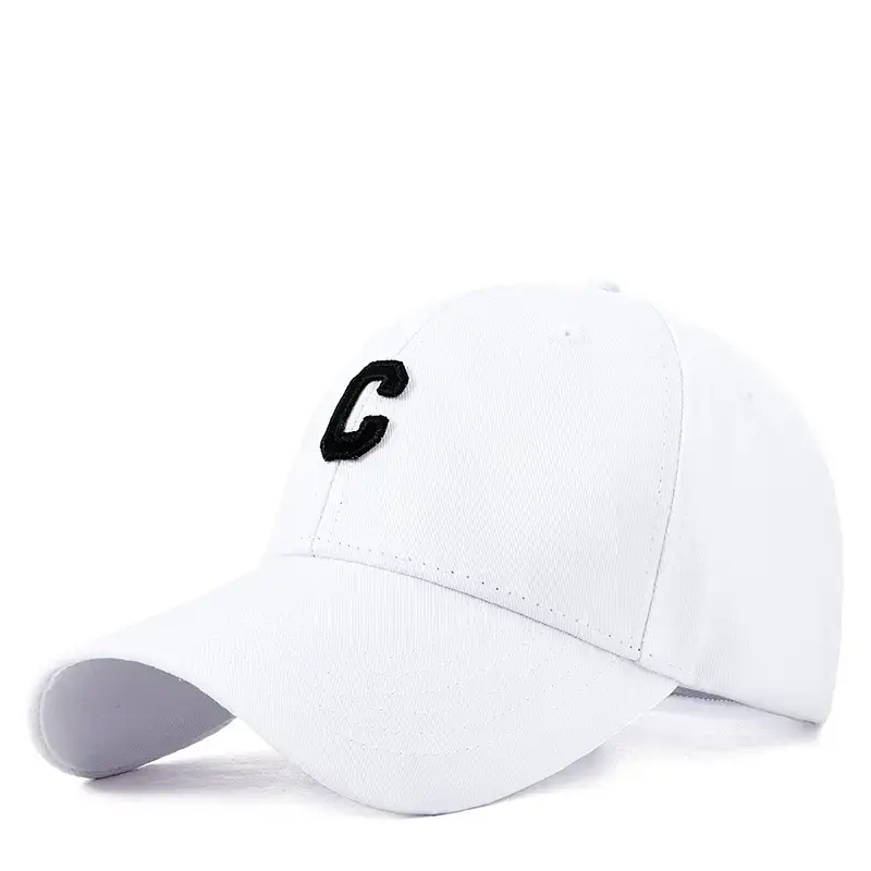 Men's White C Logo Cap Spring Summer - Image 35