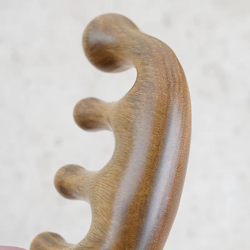 Sandalwood Hair Growth Massage Comb for Meridians