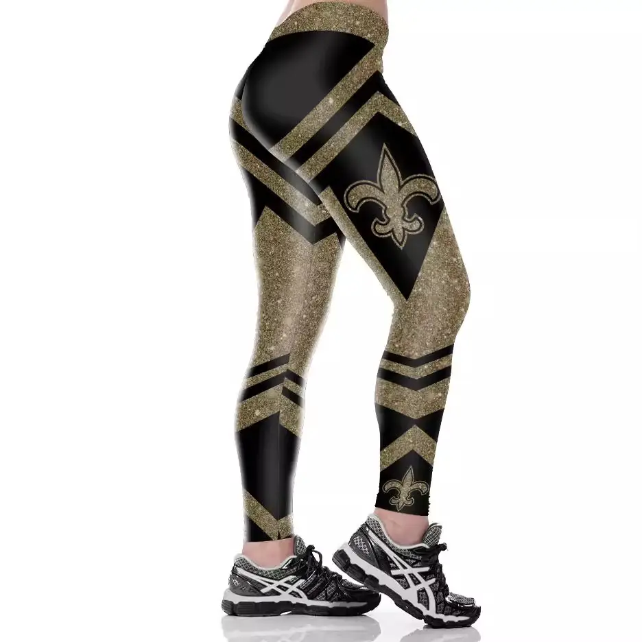 Sexy Hip-Lifting Yoga Pants for Women with Red & Silver Design - Image 23