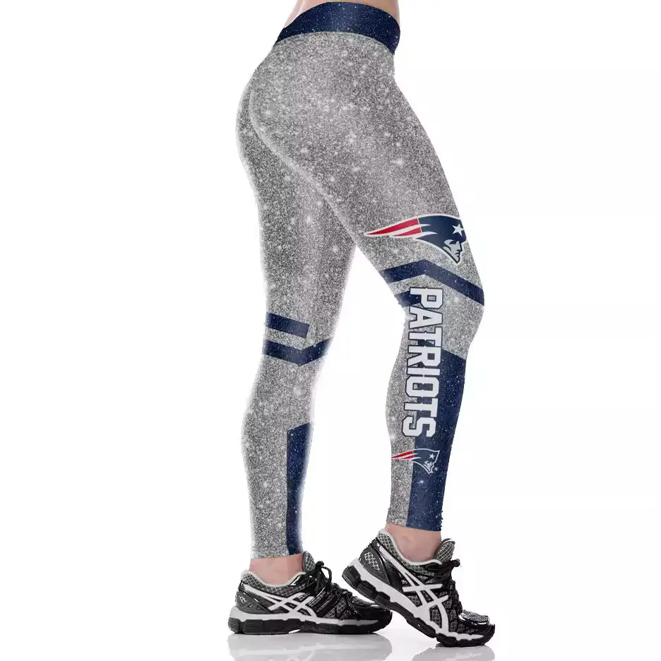 Sexy Hip-Lifting Yoga Pants for Women with Red & Silver Design - Image 24