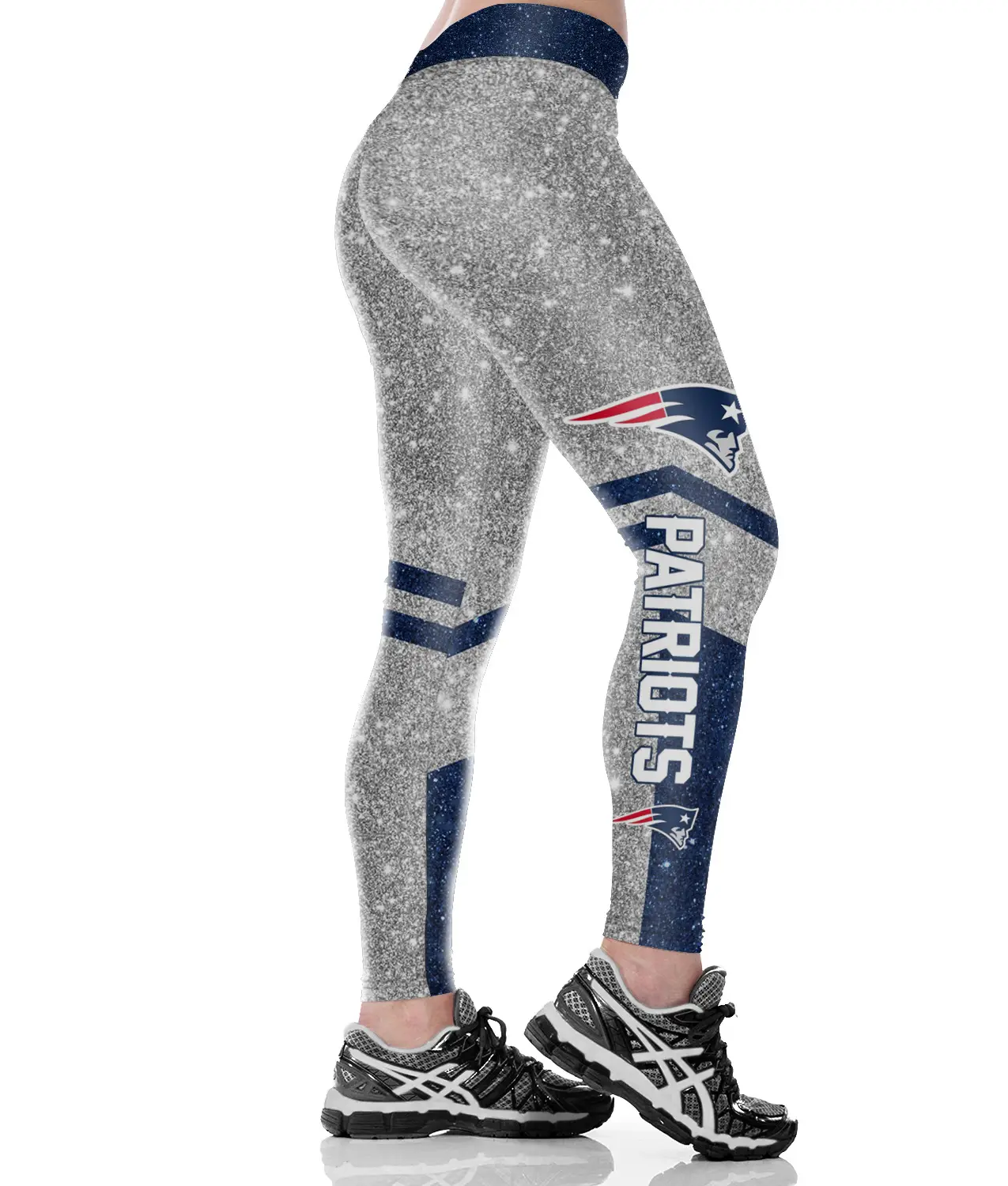 Sexy Hip-Lifting Yoga Pants for Women with Red & Silver Design - Image 18