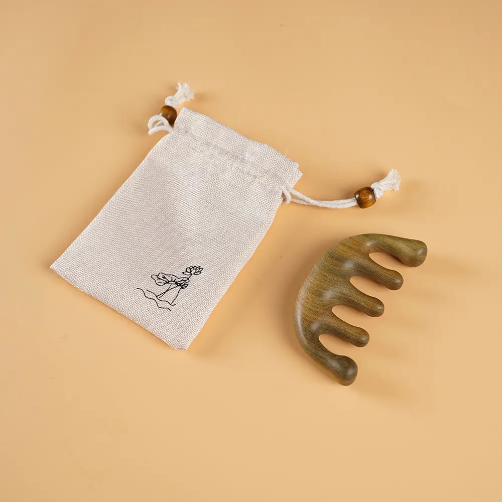 Green sandalwood-cloth bag