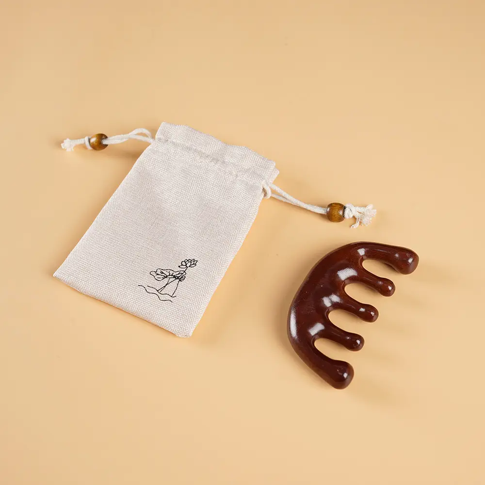 Red sandalwood-cloth bag