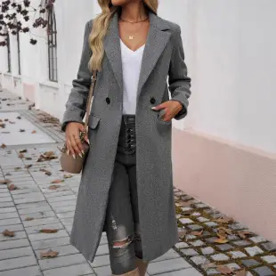 Black Elastic Waist Casual Pants Plus Size Women — feature 6