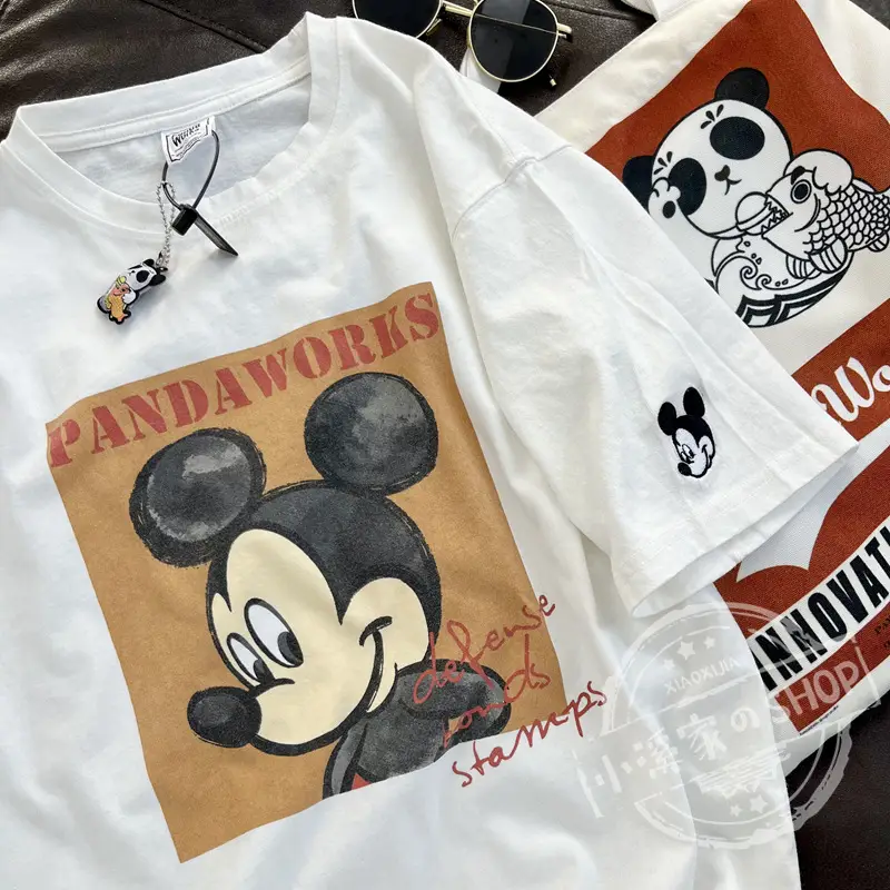 Mickey Mouse Pink T-Shirt 2026 Loose Fit — feature 24