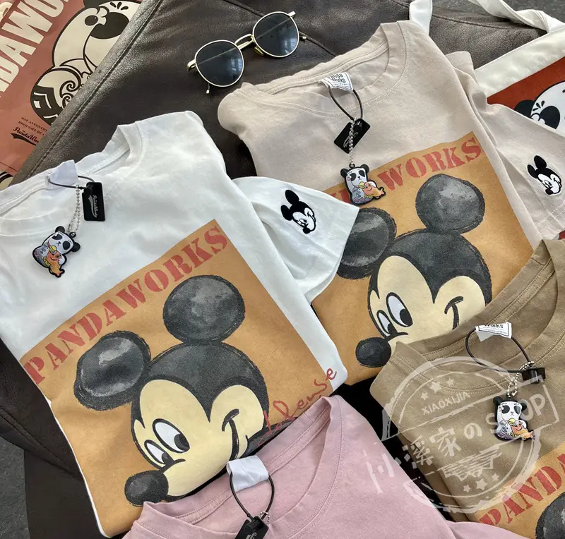 Mickey Mouse Pink T-Shirt 2026 Loose Fit — feature 26