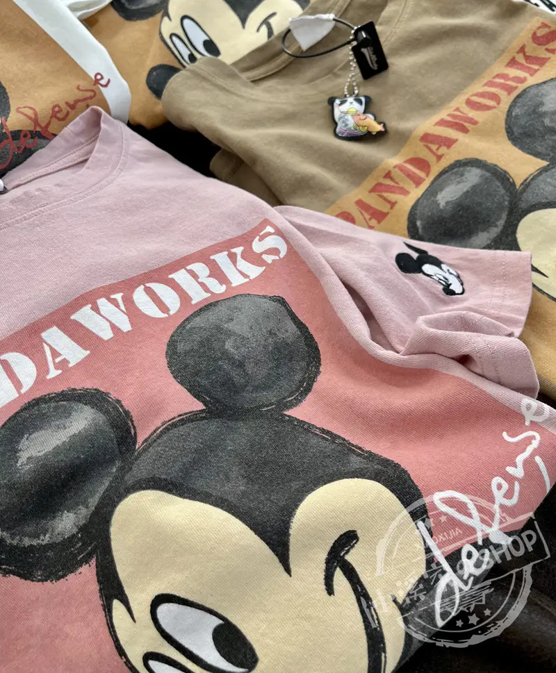 Mickey Mouse Pink T-Shirt 2026 Loose Fit — feature 27