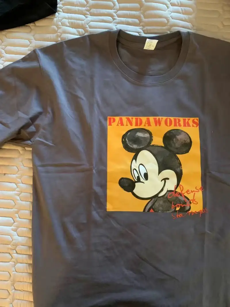 Mickey Mouse Pink T-Shirt 2026 Loose Fit - Image 5