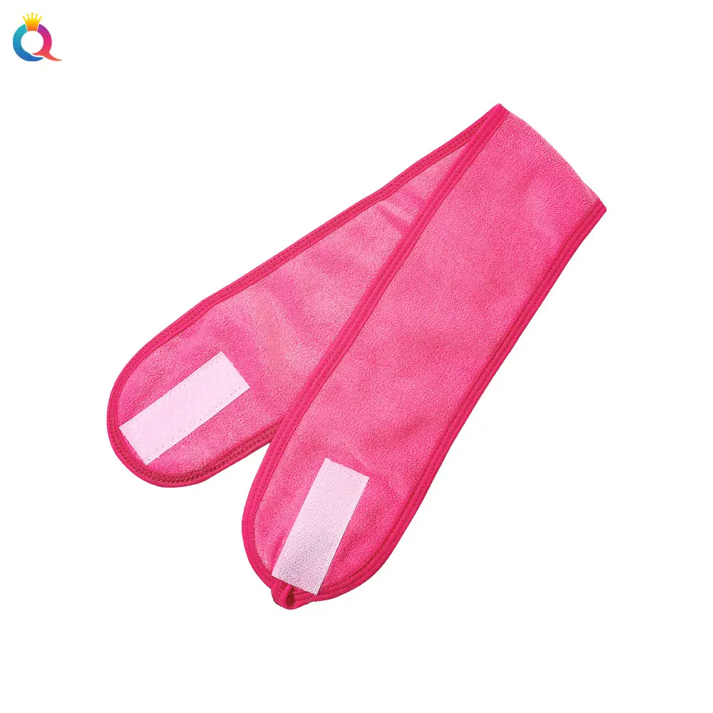 Qiyue Face Wash Hair Band for Women Makeup Velcro Set - Image 9