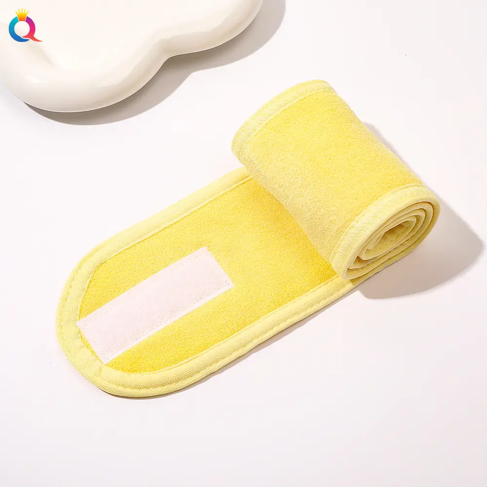 Qiyue Face Wash Hair Band for Women Makeup Velcro Set - Image 2