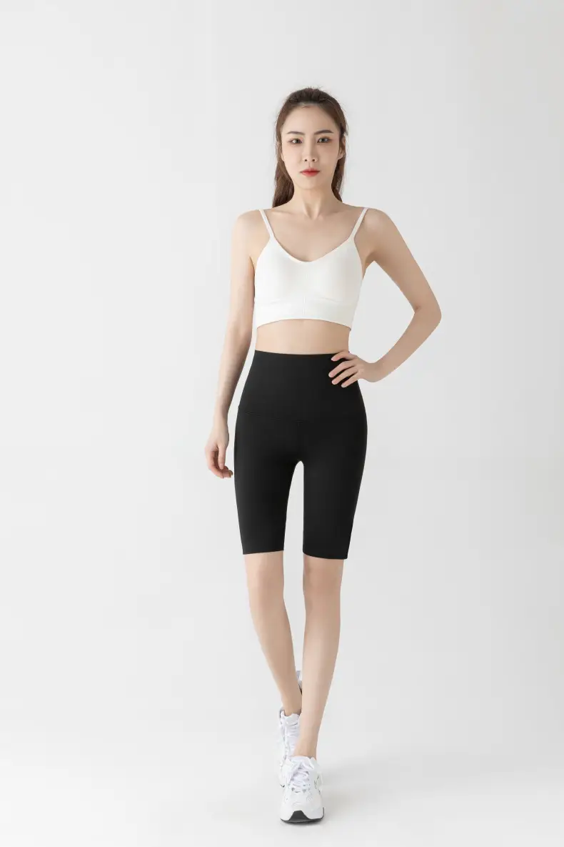 5005 Summer High Waist Tummy Control Shorts Women Large — feature 14
