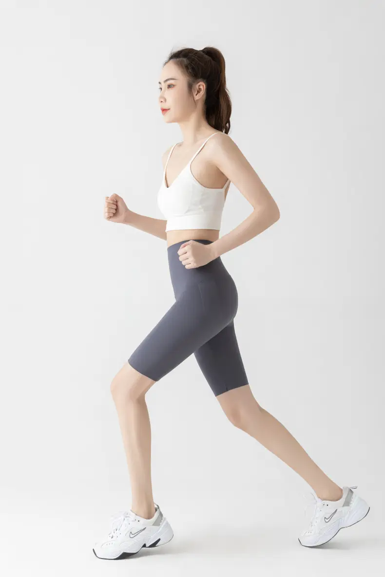 5005 Summer High Waist Tummy Control Shorts Women Large — feature 24