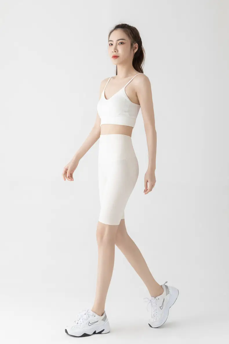 5005 Summer High Waist Tummy Control Shorts Women Large — feature 39