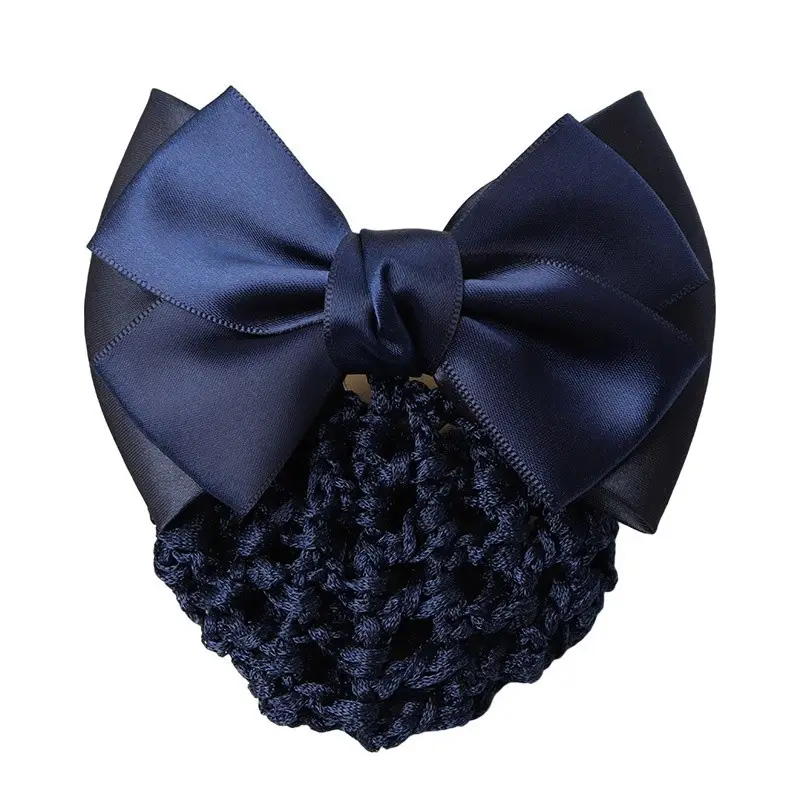 Black Bow Hairpin for Women Korean Style - Image 45