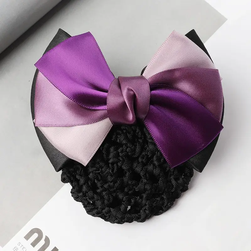 Black Bow Hairpin for Women Korean Style - Image 17
