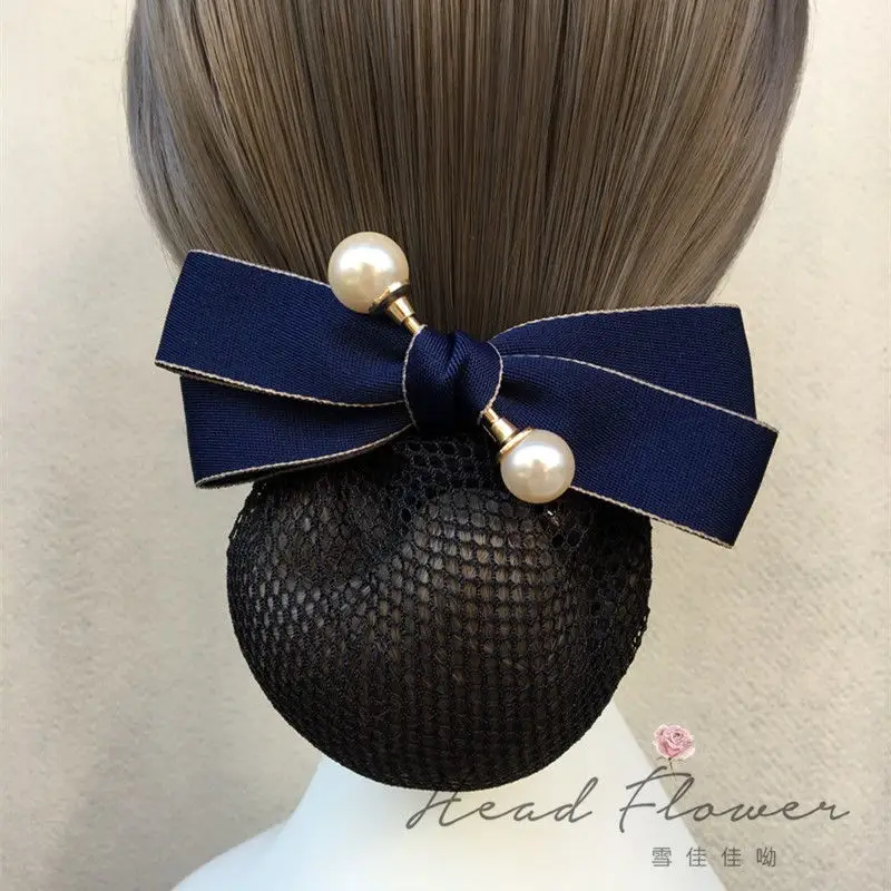 Black Bow Hairpin for Women Korean Style - Image 20