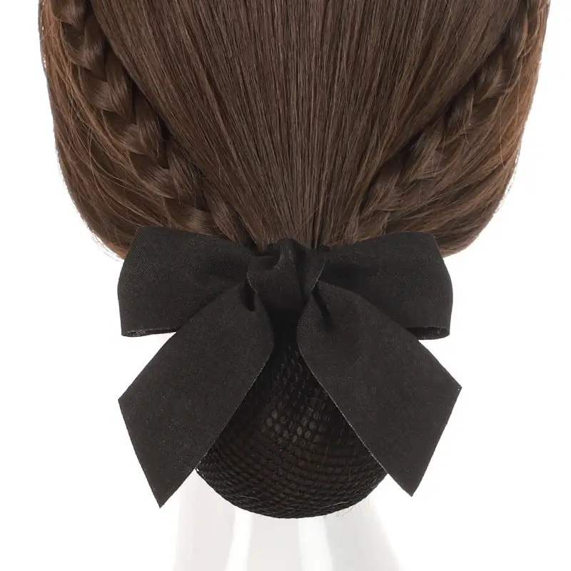 Black Bow Hairpin for Women Korean Style - Image 25
