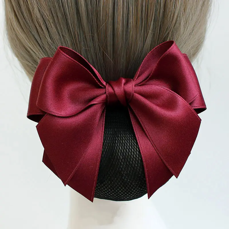 Black Bow Hairpin for Women Korean Style - Image 26