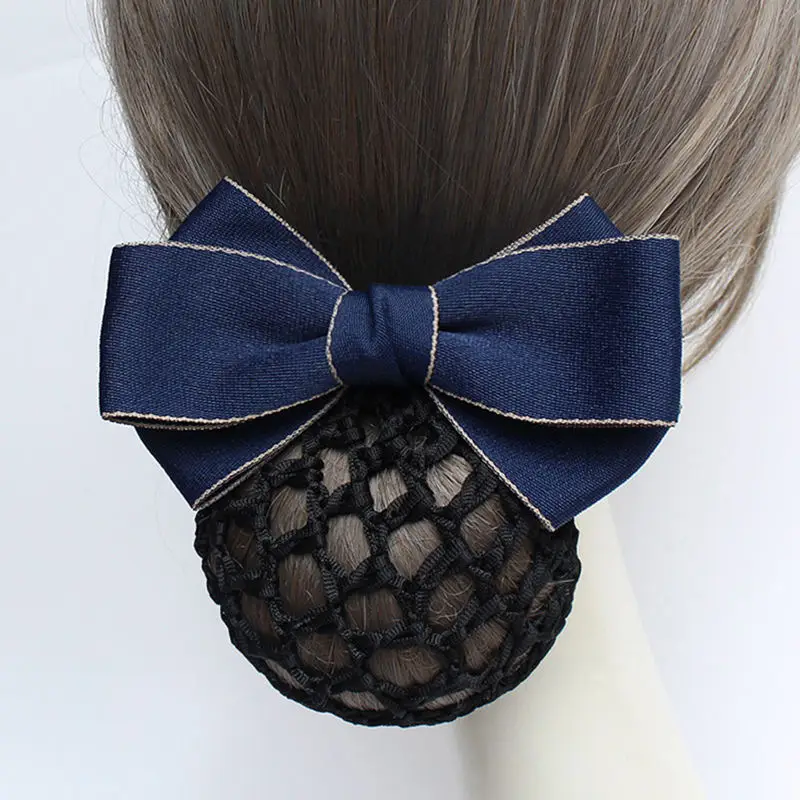 Black Bow Hairpin for Women Korean Style - Image 32