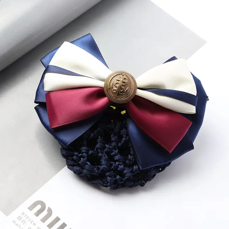 Black Bow Hairpin for Women Korean Style - Image 35