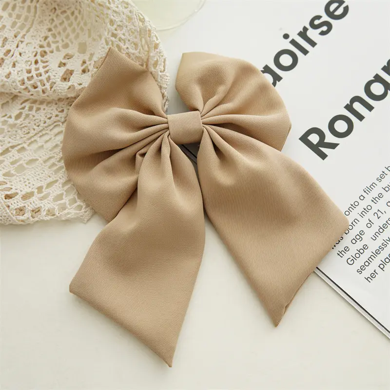Lilac Bow Hair Clip for Women Spring Hair Accessories - Image 10