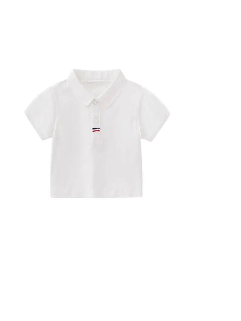 Children's 2-Piece Foreign Style Polo Shorts Set