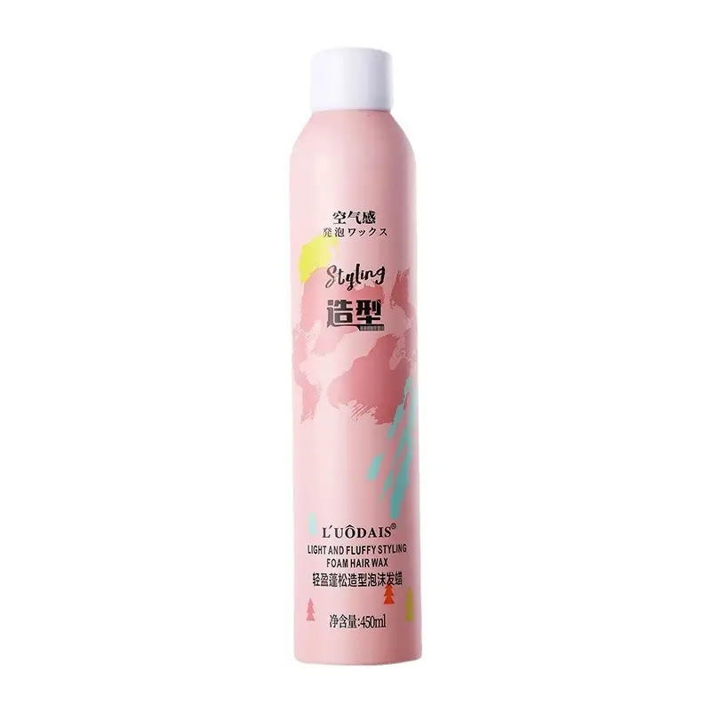 Luodaishi Styling Foam Hair Wax 450ml Moisturizing French Curl - Image 6
