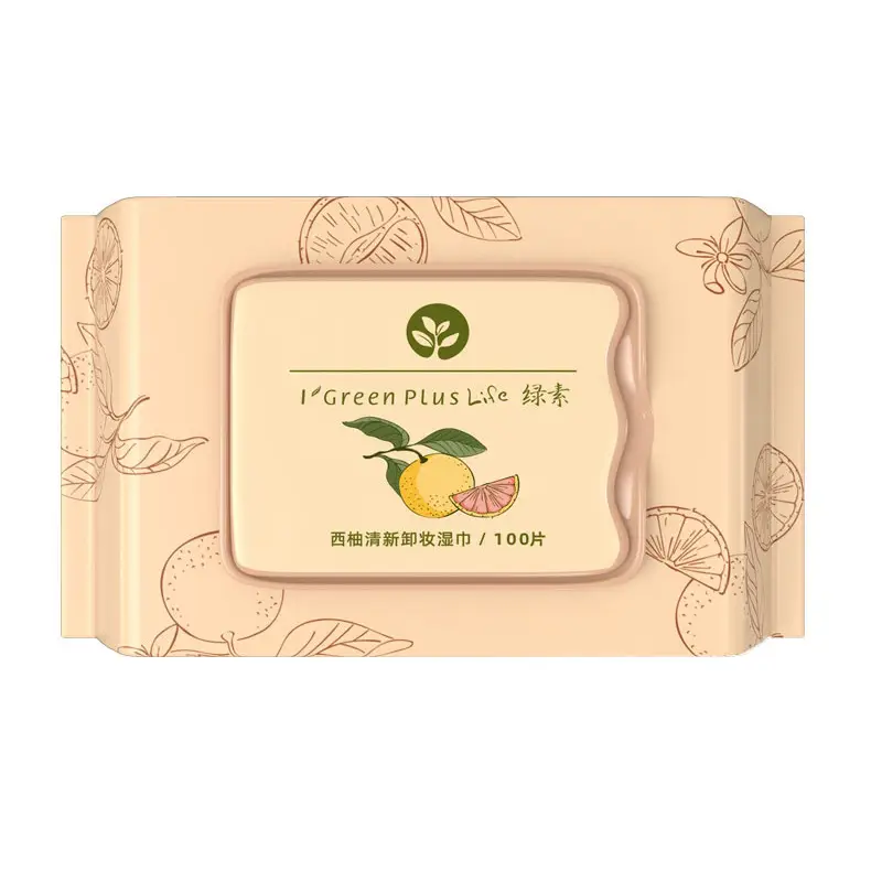 Aomi Makeup Remover Wipes 100 Pcs Non-Sensitive Deep Cleansing - Image 4