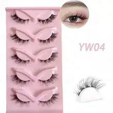 Huajianduo 009 False Eyelashes Set Pink — feature 10