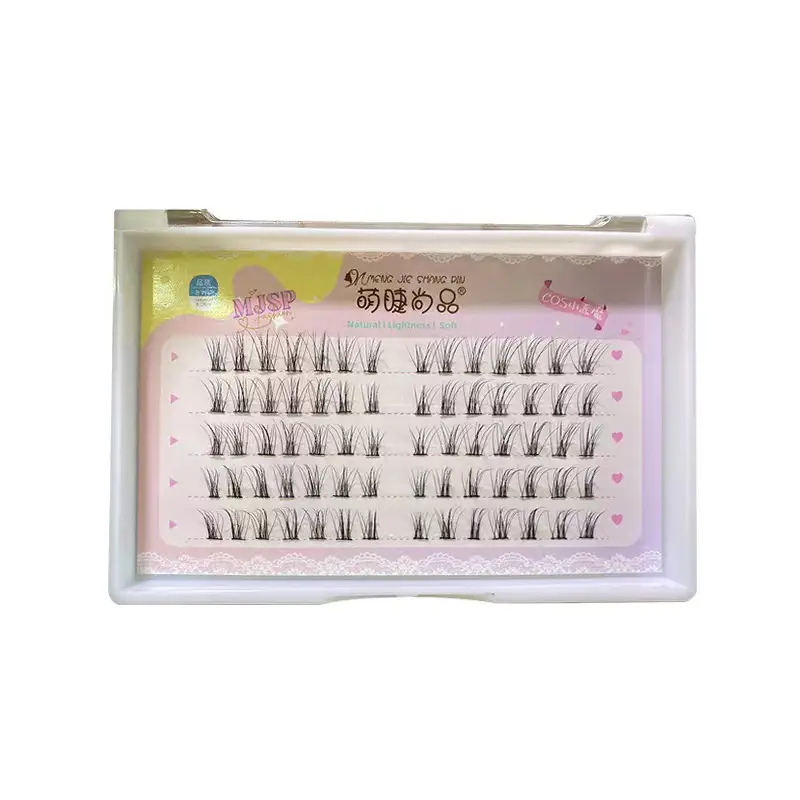 False Eyelashes Natural Simulation 0.05 Soft Fine Stem Single Cluster Hair - Image 5