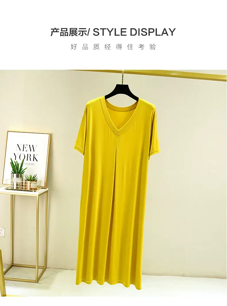 Mo Dair Cotton V-Neck Dress Large Summer Casual — feature 10
