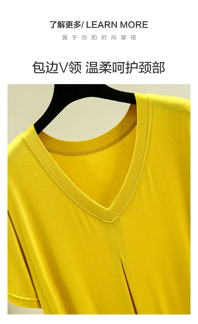 Mo Dair Cotton V-Neck Dress Large Summer Casual — feature 6