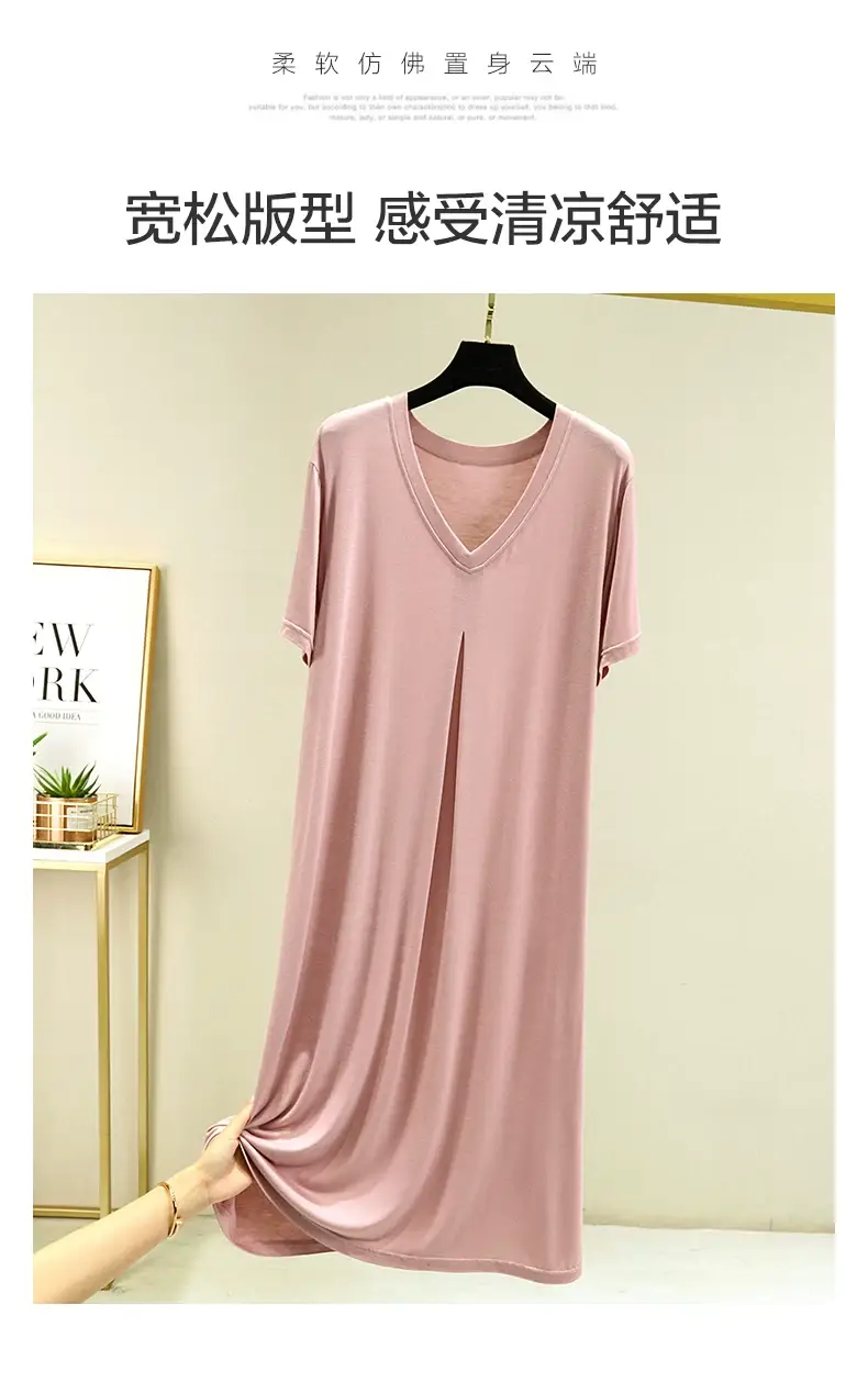 Mo Dair Cotton V-Neck Dress Large Summer Casual — feature 7