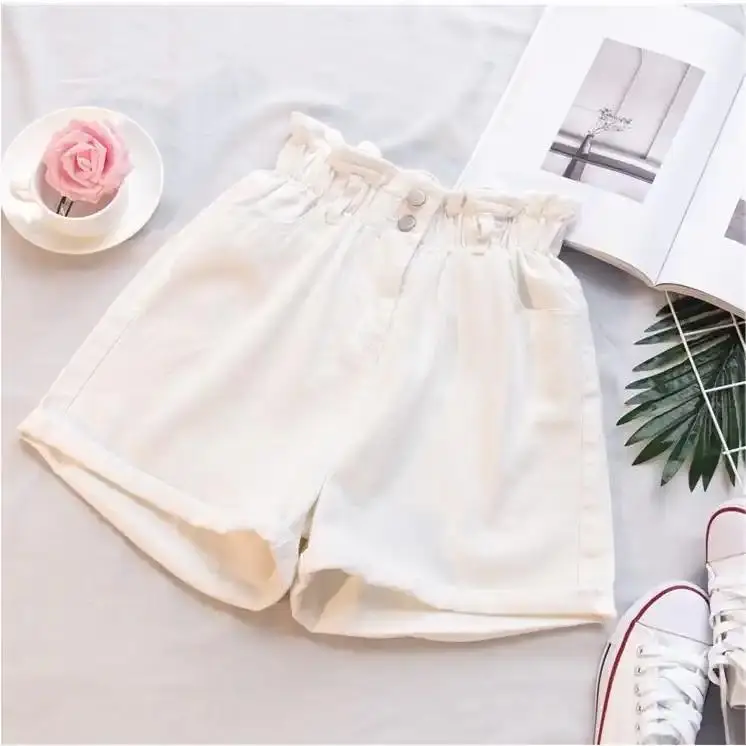 Women Denim Shorts High Waist Slimming 2022 - Image 6