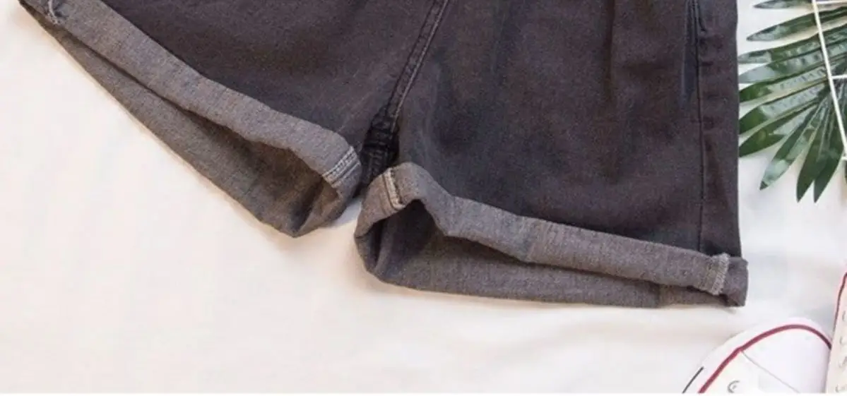 Women Denim Shorts High Waist Slimming 2022 — feature 10