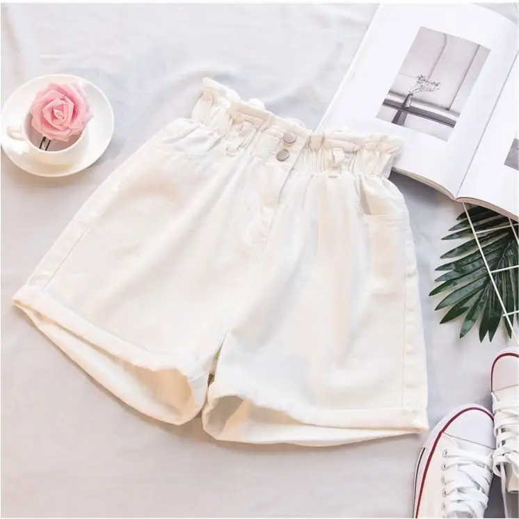 Women Denim Shorts High Waist Slimming 2022 - Image 3