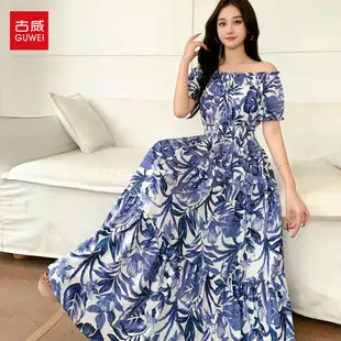 Red Ethnic V-Neck Cotton Silk Dress for Women — feature 12
