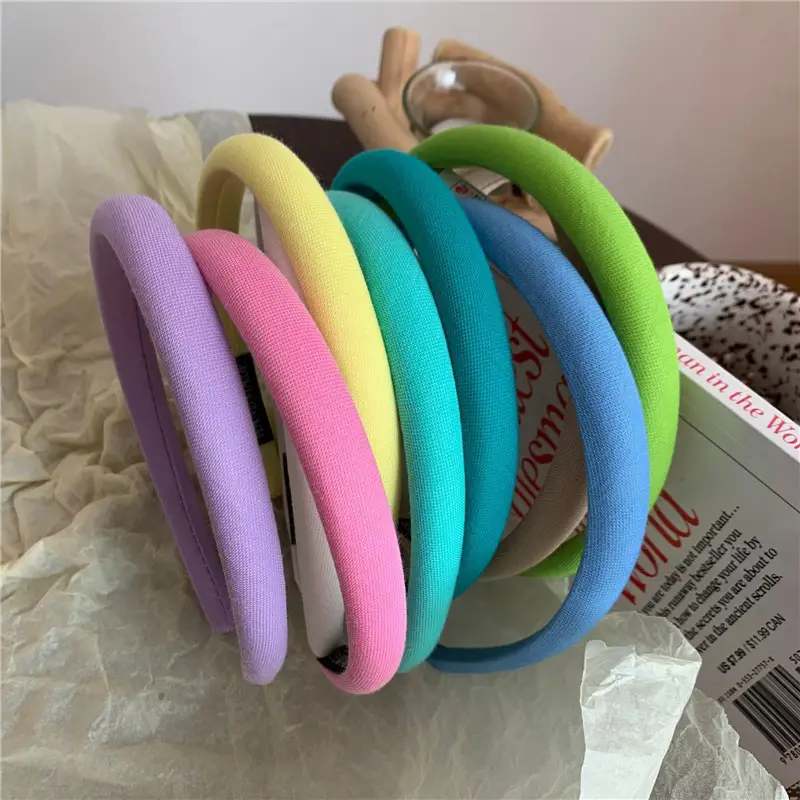 Sweet Candy Color Headband for Girls Korean Style - Image 12