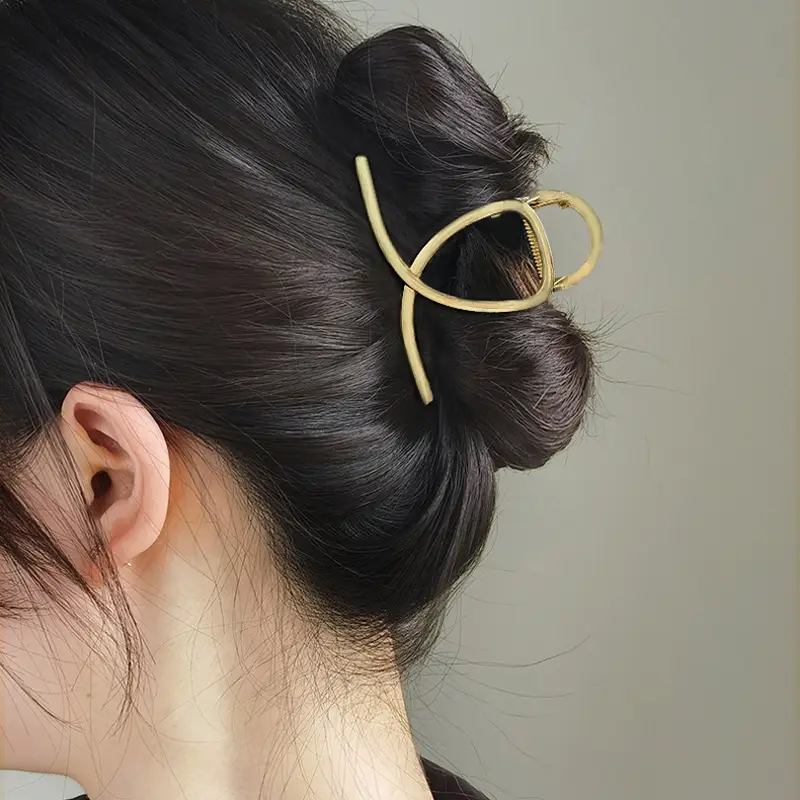 Gold Korean Style Hairpin for Women - Image 5