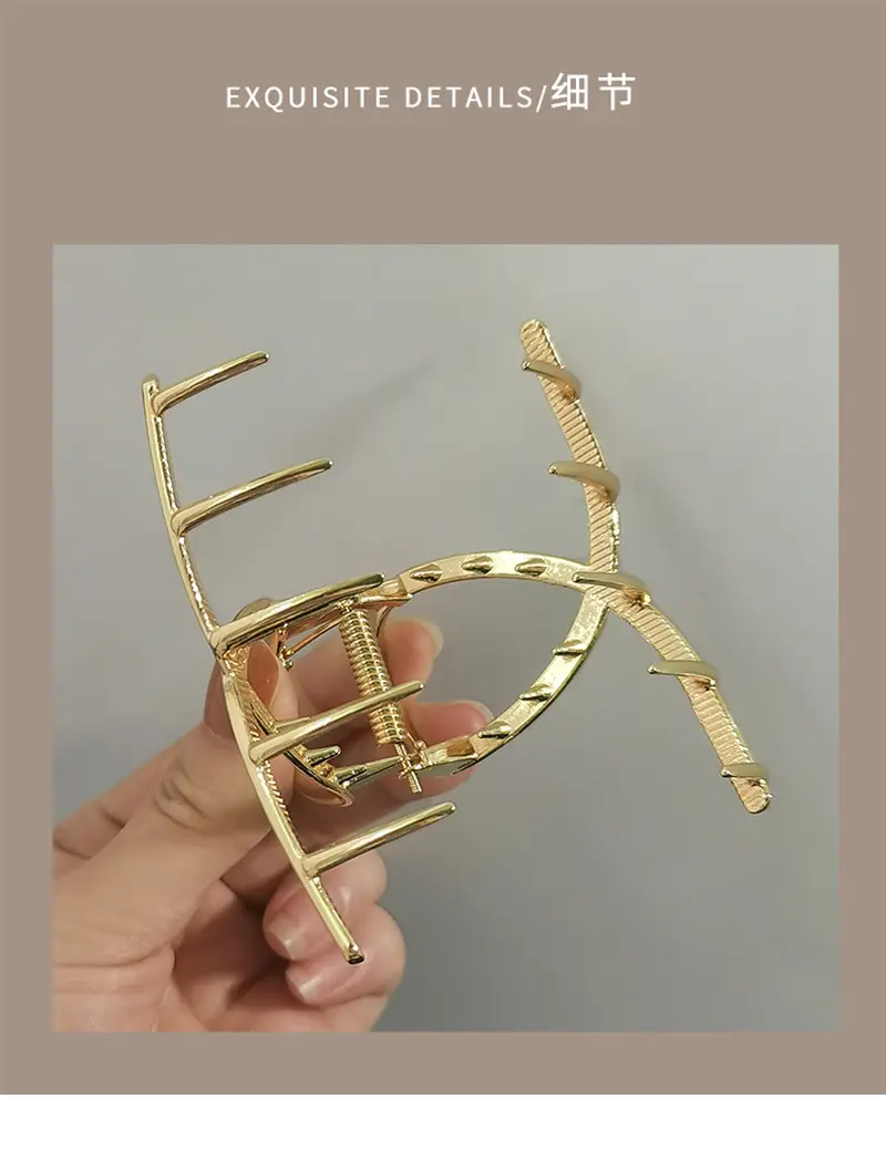 Gold Korean Style Hairpin for Women — feature 9