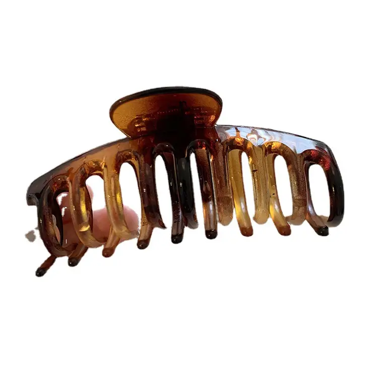 2022 New Women's Hair Clip Large Amber Keel - Image 11