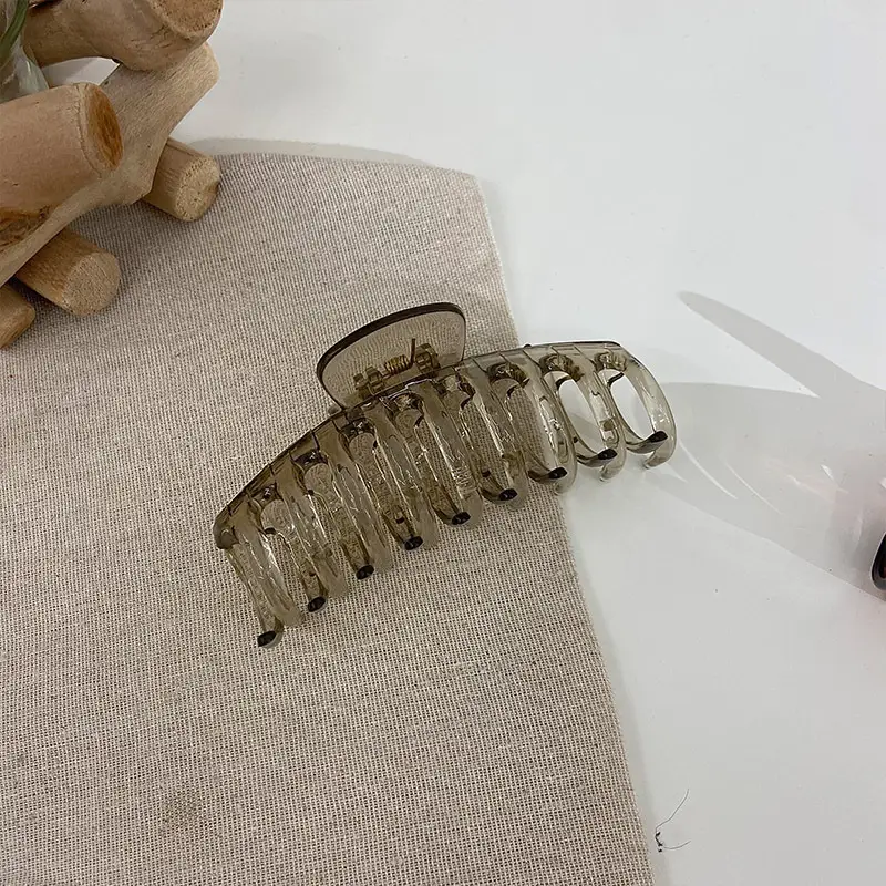 2022 New Women's Hair Clip Large Amber Keel - Image 3